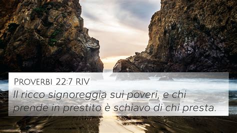 Proverbi 22 7 RIV 4K Wallpaper Il Ricco Signoreggia Sui Poveri E Chi