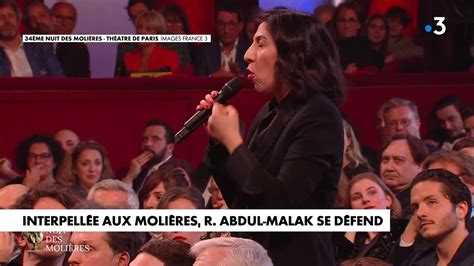 Interpell E Aux Moli Res La Ministre Rima Abdul Malak Se D Fend