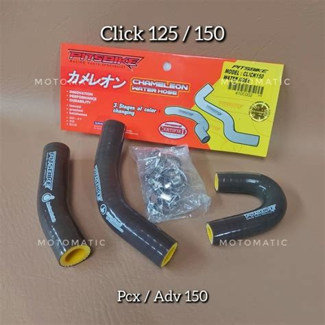 Aerox Nmax Click Raider 150 Fi Sniper 150 V1 V2 Pitsbike Radiator Hose Shopee