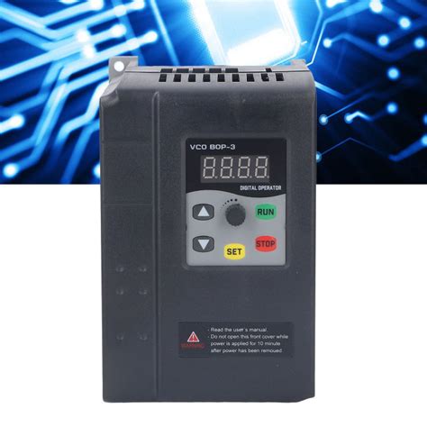 ไดรฟ์ความถี่ตัวแปร เดี่ยวถึง 3 เฟส Vfd 220 240v อินพุต 0 240v เอาต์พุต การควบคุมมอเตอร์ Lazada