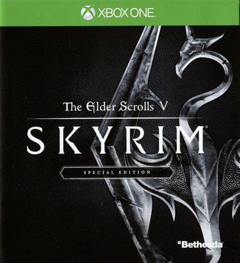 The Elder Scrolls V: Skyrim - Special Edition (2016) box cover art ...