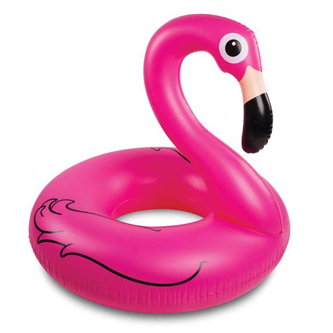 Bigmouth Inc Giant Pink Flamingo Pool Float Claire S Us