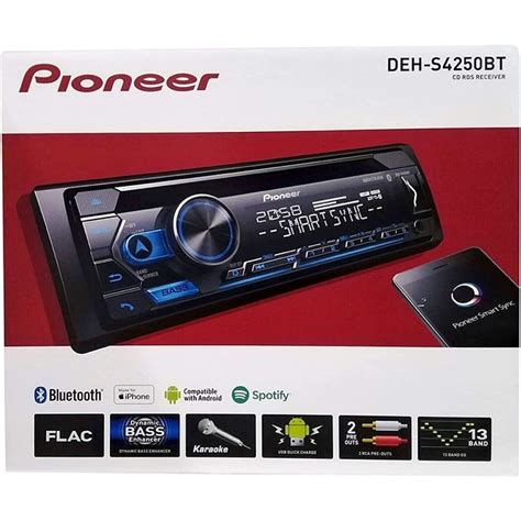 Jual SINGLE DISK HEAD UNIT PIONEER DEH S4250BT Shopee Indonesia