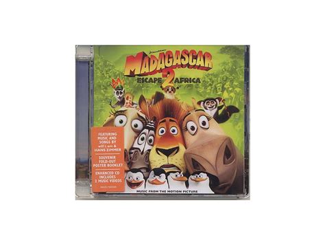 Madagaskar 2: Útěk do Afriky (soundtrack - CD) Madagascar: Escape 2 ...