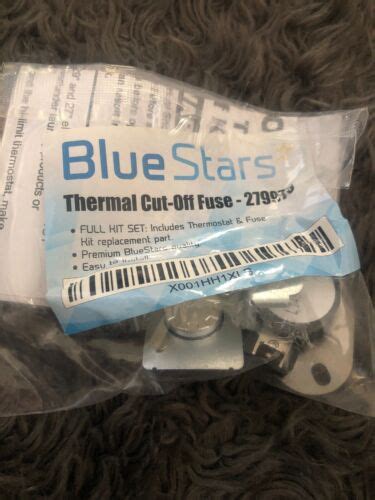 Dryer Thermal Cut Off Fuse Kit Replacement Part By Blue Stars