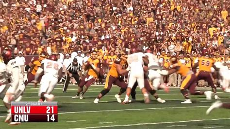 Central Michigan Vs UNLV College Football Highlights CMU 44 UNLV 21