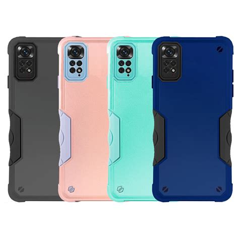 Comprar Funda AntiGolpe Xiaomi Redmi Note 11 4G Con Borde De Color 4