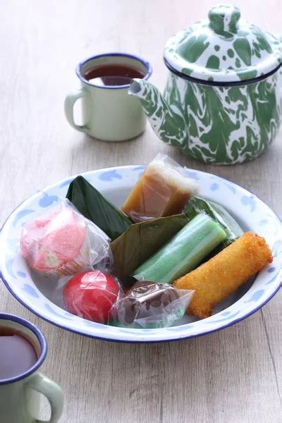 Jajanan Pasar Indonesian Traditional Food Stock Photo By