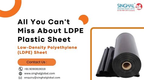 All You Can't Miss About LDPE Plastic Sheet