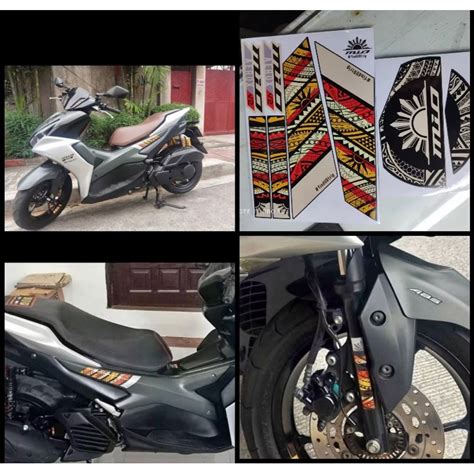 Aerox V2 Set Findurtrip Decals Sticker Shopee Philippines