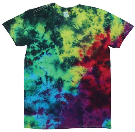 Dyenomite LaMer Over Dyed Crinkle Tie Dye T Shirt 640LM Cheerleading