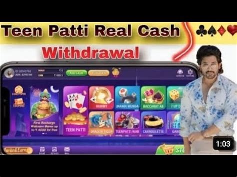 Teen Patti Patti Real Cash Withdrawal L New Teen Patti Real Cash