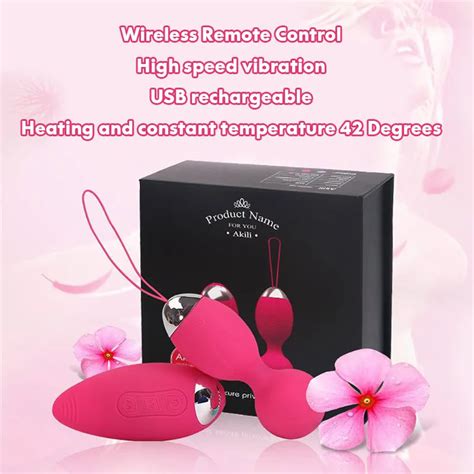 Wireless Remote Control Vibrator Women Masturbation Stimulator Kegel