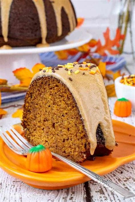 Pumpkin Spice Bundt Cake Inside BruCrew Life