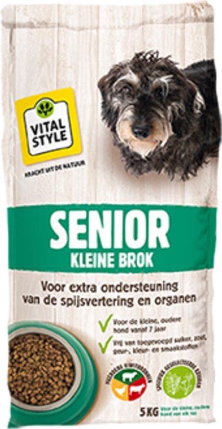 Vitalstyle Senior Hondenbrokken Kleine Brok 5 Kg