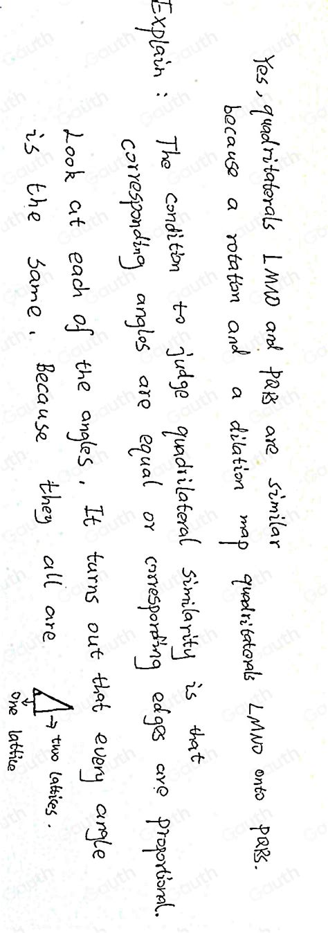 Solved Quadrilaterals Lmno And Pqrs Are Shown In The Figure 9 ` Y 8 7 6 5 M N 4 Are