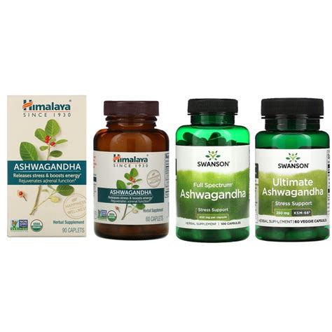 Original Swanson Full Spectrum Ashwagandha Mg Capsules