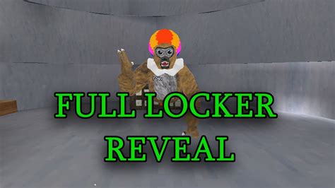 K9 Full Locker Reveal Gorilla Tag Youtube