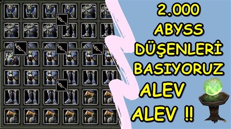 KNİGHT ONLİNE ABYSS GEM SERİSİ 2 000 DROPLARI 129X CHİTİN UPGRADE