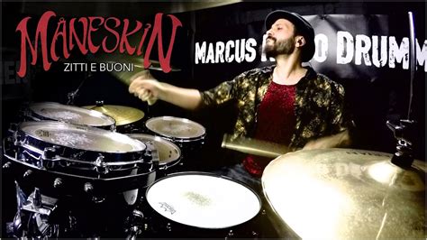 M Neskin Zitti E Buoni Drum Cover Marcus Riolo Drummer Youtube