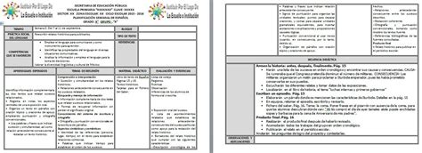Planeaciones Del Quinto Grado Del Primer Bloque Del Ciclo Escolar 2015