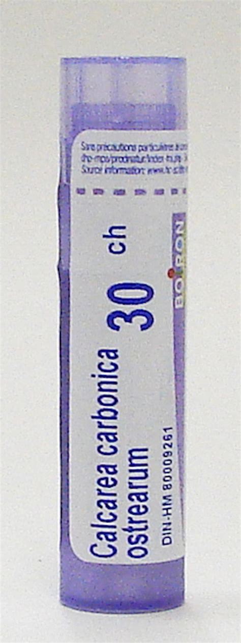 Calcarea Carbonica Ostrearum 30ch Sublingual Pellets Boiron Gaudaur