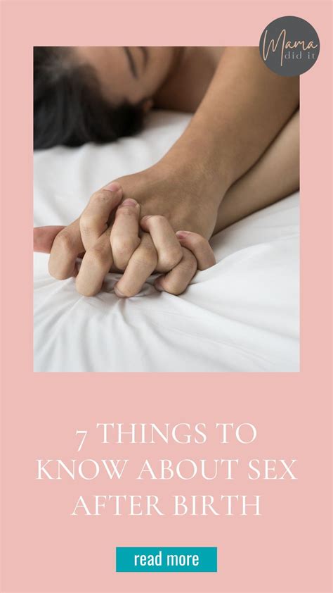 8 Things You Should Know About Postpartum Sex Artofit