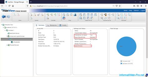 Automatically Rebuild A Failed Physical Disk Using A Dedicated Hot Spare With An Adaptec