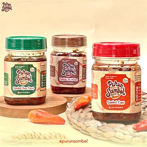 Jual Purun Sambel Cumi Sambel Teri Medan Sambal Ikan Suir Sambal