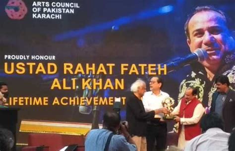 Ustad Rahat Fateh Ali Khan Honoured with Lifetime Achievement Award