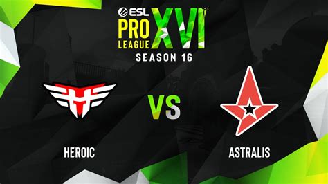 Heroic Vs Astralis Map Overpass Esl Pro League Season Group