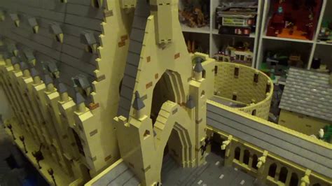 Building Hogwarts 25 Entrance Courtyard Wip Youtube