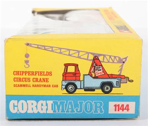 Corgi Major Toys Chipperfields Circus Crane Scammel Handyman