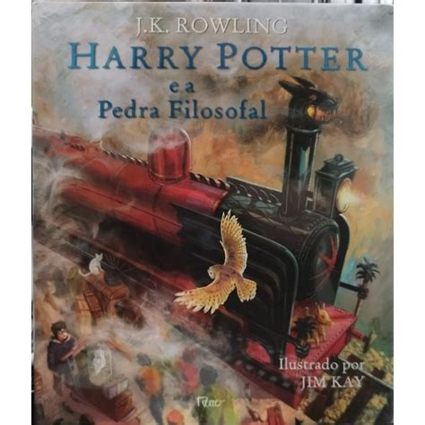 Livro Harry Potter E A Pedra Filosofal Ilustrado Shopee Brasil