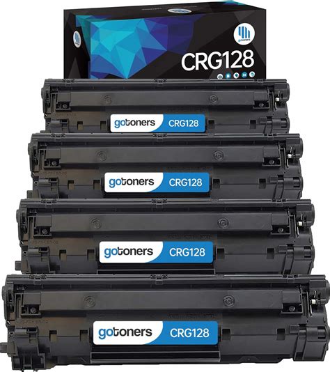 Gotoners 4pk Compatible Replacement Toner Crg128 For Canon Mf4570dw