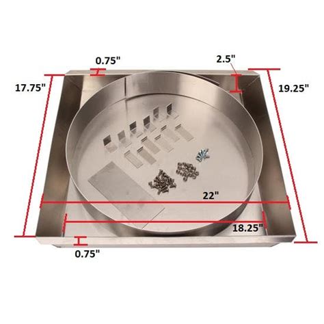 Aluminum Fan Shroud Kit for 28 Inch Radiator, Engine Driven Fan