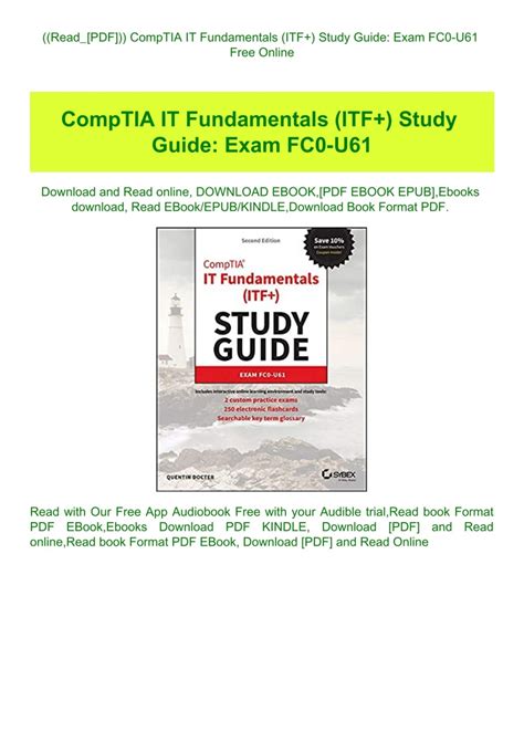 Read PDF CompTIA IT Fundamentals ITF Study Guide Exam FC0 U61