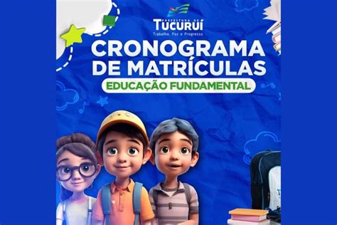 Cronograma De Matrículas E Rematrículas Para O Ensino Fundamental Em 2024