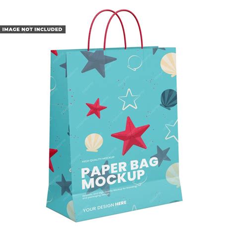 Premium Psd Paper Bag Mockup