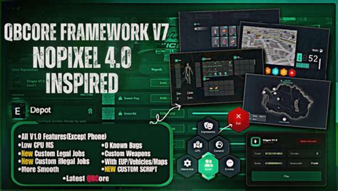 Qbcore Framework V5 [250 Scripts] Fivem Tebex