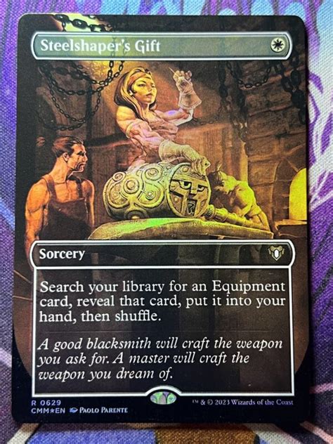 Steelshapers Gift Cmm Full Art Foil Bootleg Mage