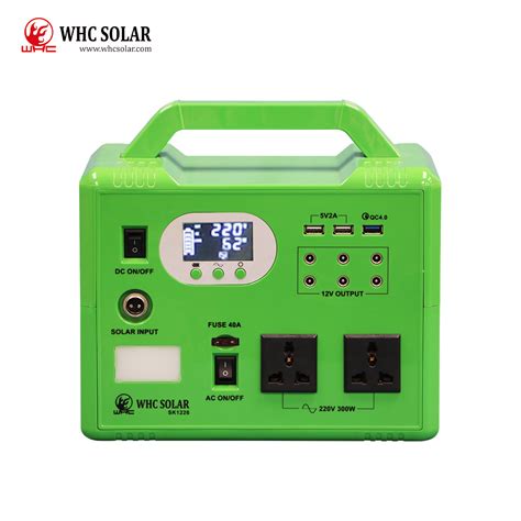 Whc Wholesale Lifep04 Lithium Battery 300W Renewable Energy Storage