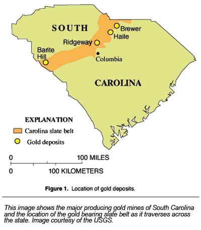 North Carolina Gold Belt Map Maps For You