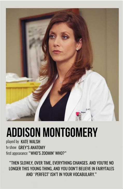 Addison Montgomery Addison Greys Anatomy Greys Anatomy Addison