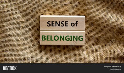 Sense Belonging Symbol Image And Photo Free Trial Bigstock