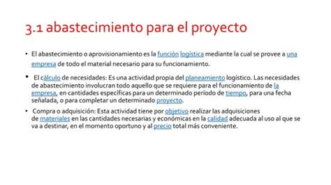 Unidad Gestion De Proyectos Ppt