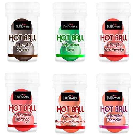HOT BALL BOLINHA BEIJA MUITO Habanero Hot
