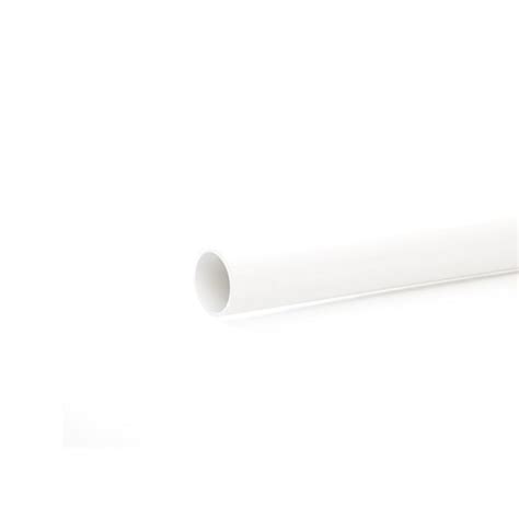 POLYPIPE 32mm Solvent Weld Waste Pipe, 3.0 metres, White, WS11W