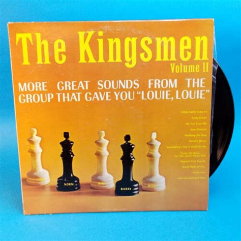 The Kingsmen Volume Ii Vol 2 A Vinyl Mono Lp Album 1964 Wand Records