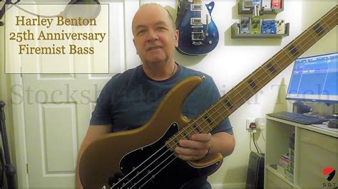 Harley Benton 25th Anniversary Firemist Bass YouTube